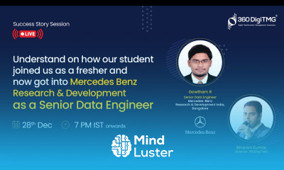Exclusive Interview with Gowtham R Placed at Mercedes Benz Research and Development | 360DigiTMG