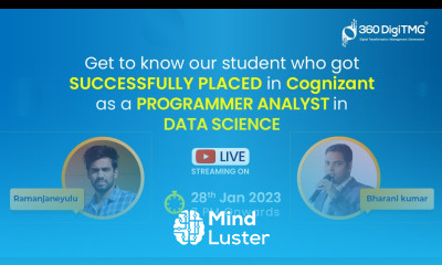 Interview with Ramanjaneyulu Placed at Cognizant as a Programmer Analyst in Data Science