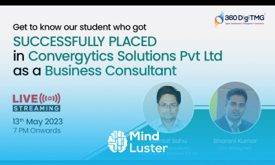Interview with Sambit Sahu | Convergytics Solutions Pvt Ltd | Business Consultant | 360DigiTMG