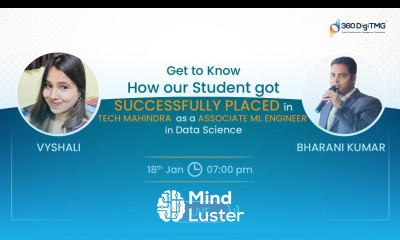 Exclusive Interview with Vyshali Placed at TECH MAHINDRA as a ASSOCIATE ML ENGINEER | 360DigiTMG