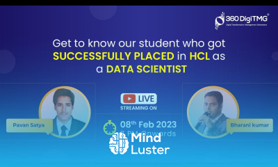 Interview with Pavan Satya | Placed at HCL as a Data Scientist | 360DigiTMG