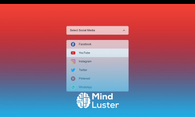 How To Make Select Menu Design Using HTML CSS And JavaScript | Custom Select Box Design