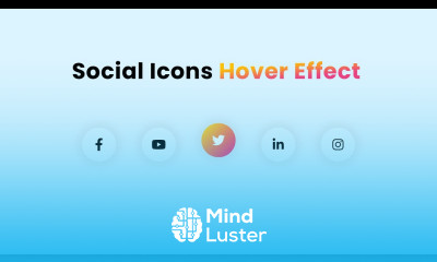 How To Make Hover Effect on Website Using HTML and CSS | Icons Animation on Website