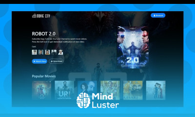 How To Make A Movie Website Using HTML CSS And Bootstrap Step By Step
