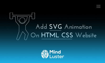 How To Add SVG Image Animation on HTML CSS Website Tutorial