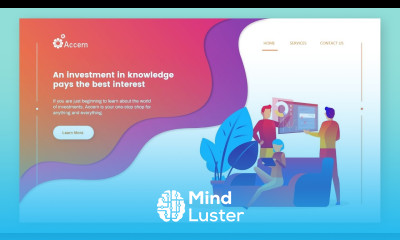 Website UI Design Tutorial | Complete Website UI Design In Adobe XD | Web Designing
