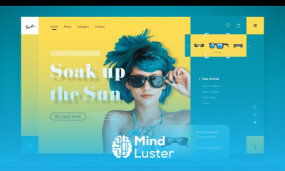 Website UI Design Tutorial | Latest Web Design UI UX Design Video