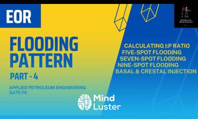 Flooding Pattern Part 4 Regular Flooding Pattern| Calculate I P Ratio | Enhanced Oil Recovery | PE