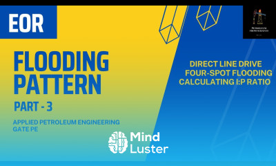 Flooding Pattern Part 3 Regular Flooding Pattern| Calculate I P Ratio | Enhanced Oil Recovery | PE