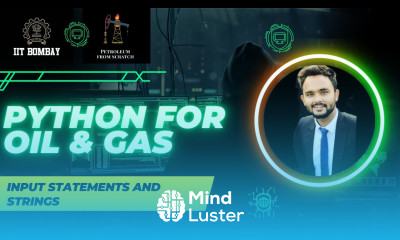 Lecture 3 Input Statements f Strings in Python Darcy s Example | oilandgas | datascience