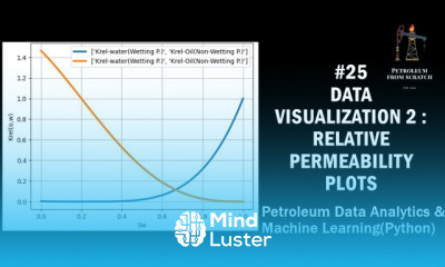 Lecture 24 Data Visualization 1 Relative Permeability Plots | ML | Python