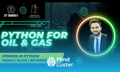 Lecture 4 Data Structures Strings Index Slice Reverse with Python | oilandgas | datascience