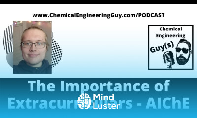 Are Extracurriculars Really Important Joining AIChE Student Club While Studying w Daniel Vosburg