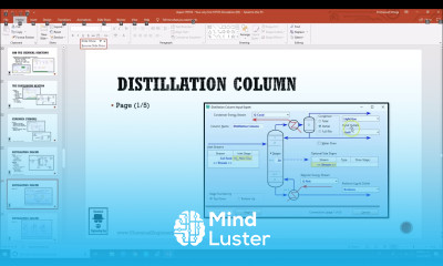 How to setup a Distillation Column for hydrocarbons in Aspen HYSYS Lec 026