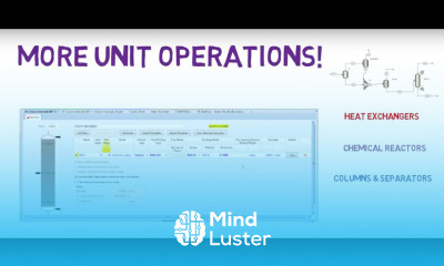 Workshop Distillation Separation of a C4 C7 hydrocarbon mix with RadFrac Lec089