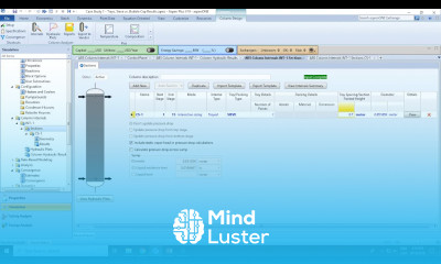 Case Study 1 Tray Sizing Diameter Effect in Pressure Drop of an Asorber Aspen Plus Lec202