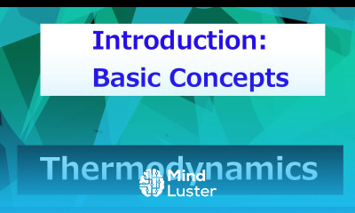Introduction to Basic Concepts Thermodynamics Class 2