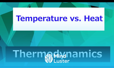 Temperature vs Heat Thermodynamics Class 6