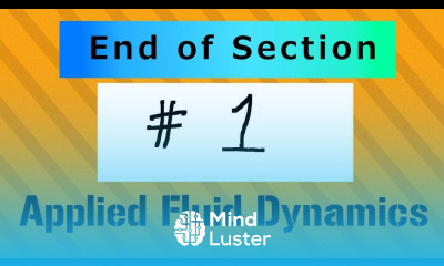 Section 0 Conclusion Notes Applied Fluid Dynamics