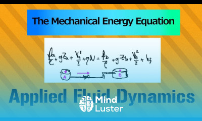 Mechanic Equation NOTES 1 of 6 Applied Fluid Dynamics Class 008