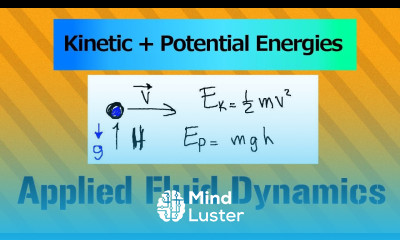 Kinetic Energy in the Mechanic Equation Applied Fluid Dynamics Class 009
