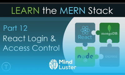 Learn The Mern Stack 12 React Login Access Control