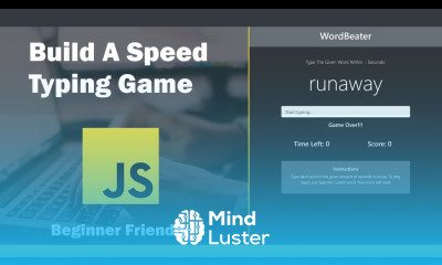Build A Speed Typing Game In JavaScript