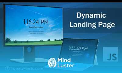 Dynamic Landing Page | JavaScript