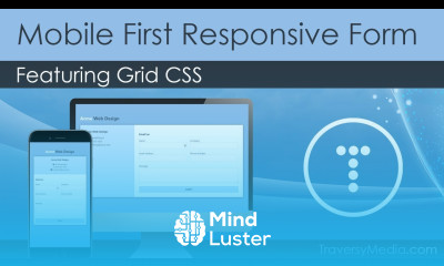 Mobile First Responsive Contact Form Featuring Grid CSS