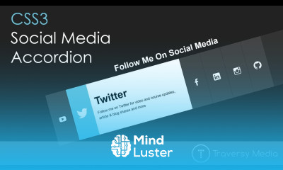 Social Media Accordion With CSS3 Transitions