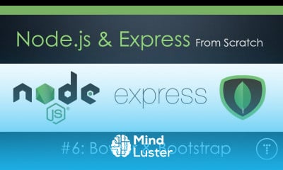 Learn Node js Express From Scratch Part 6 Bower Bootstrap - Mind Luster
