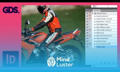 Photoshop Action Image Processing In Adobe Bridge Ep2 13 Adobe InDesign For Beginners