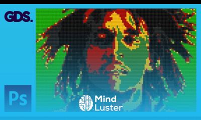 Lego Portrait | Bob Marley | Adobe Photoshop Tutorial