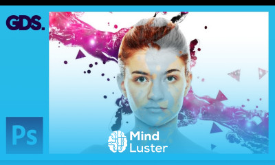 Splash Dispersion Effect | Image As A Mask | Adobe Photoshop Tutorial