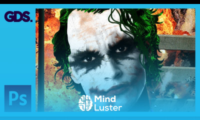 Joker Photoshop Tutorial Smudge Tool Warp Tool Blending Modes More