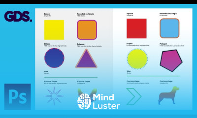 Shape tool in Adobe Photoshop Ep14 33 Adobe Photoshop for Beginners