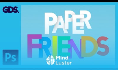 3D paper type effect Ep25 33 Adobe Photoshop for Beginners