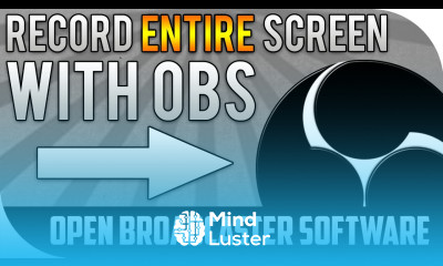 How To Record Your Screen with Open Broadcaster Software Tutorial 10