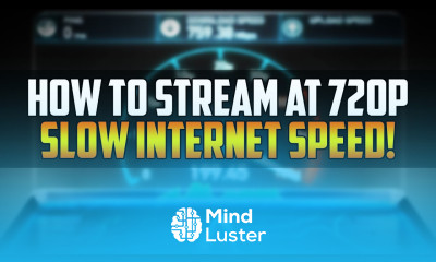 How To Stream at 720p With Slow Internet In Open Broadcaster Software Tutorial 31