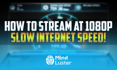 How To Stream at 1080p With Slow Internet In Open Broadcaster Software Tutorial 32