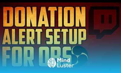 How To Setup Twitch Donation Alert Open Broadcaster Software Tutorial 37