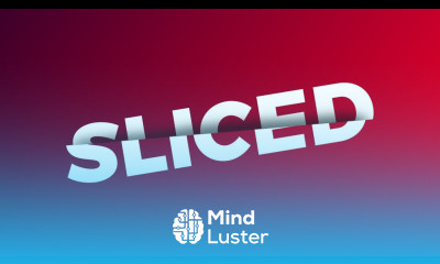 GIMP Tutorial Sliced Text Effect