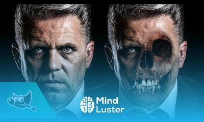 GIMP Tutorial Skull Face