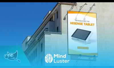 GIMP Tutorial Billboard Design Mockup