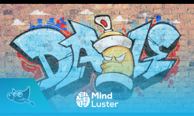 GIMP Tutorial Impose a Graphic Onto a Brick Wall