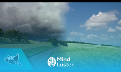 GIMP Tutorial Rain Storm Effect