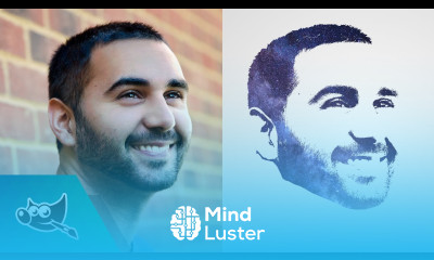 GIMP Tutorial Transform Face into Galaxy Silhouette