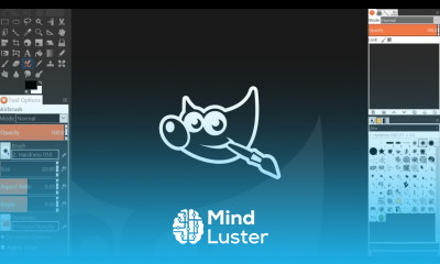 GIMP Tutorial Dark Theme with Updated Icons