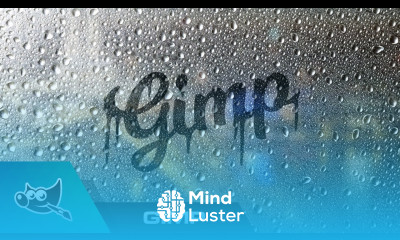 GIMP for Beginners Foggy Window Text Tutorial