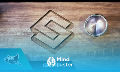 GIMP Tutorial Carved Wood Logo Mockup